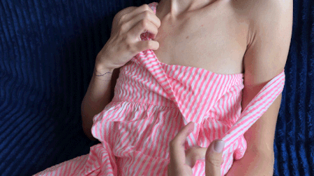 The hottest pussy rubbing and cum on roommate&#039;s kinky pantie #3